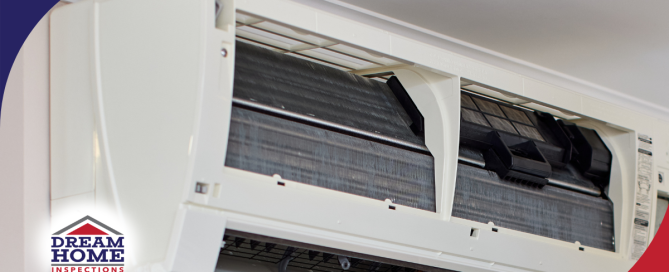 Open mini split air conditioner filter